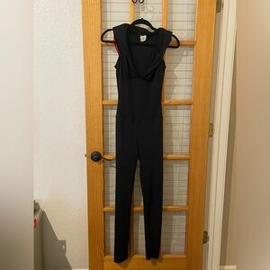 Black Sleeveless Jumpsuit